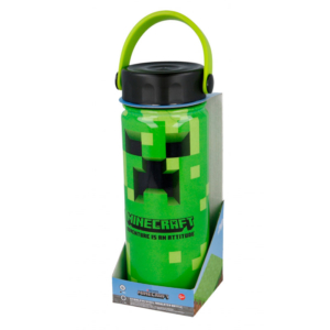 Botella Termo Acero Inoxidable con Asa Minecraft