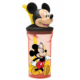 Vaso Figurita 3D con Pajita Mickey Rojo