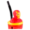 Vaso Figurita 3D con Pajita Marvel Iron Man