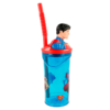 Vaso Figurita 3D Warner con Pajita Dc Superman