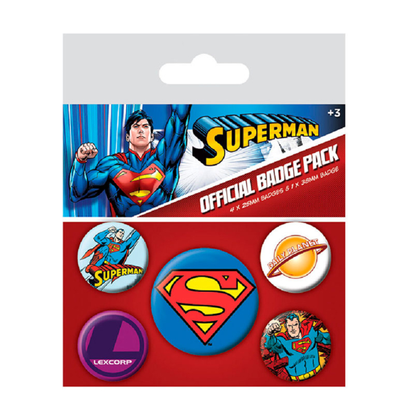 Chapas Warner Super Man