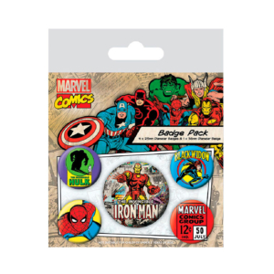 Chapas Iron Man, Hulk, Vengadores