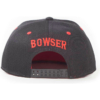 Gorra Visera Plana Super Mario Bowser