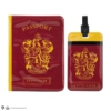 Cartera Pasaporte y Etiqueta de Equipaje  Harry Potter Gryffindor