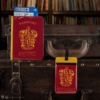 Cartera Pasaporte y Etiqueta de Equipaje  Harry Potter Gryffindor