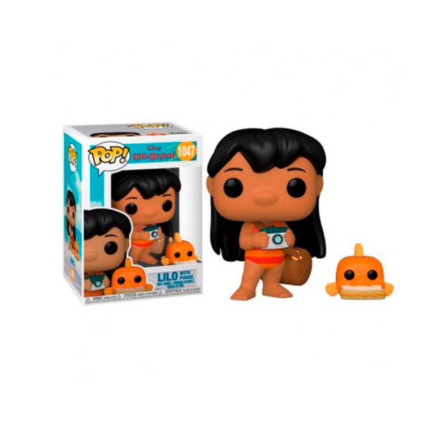 Figura Funko POP Disney Lilo and Stitch Lilo con Pudge