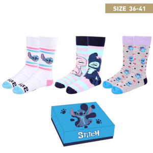 Pack Calcetines 3 Piezas Stitch