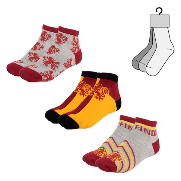 Pack Calcetines Tobilleros Harry Potter