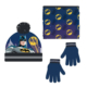 Pack Regalo Warner Gorro, Cuello y Guantes Piezas Batman