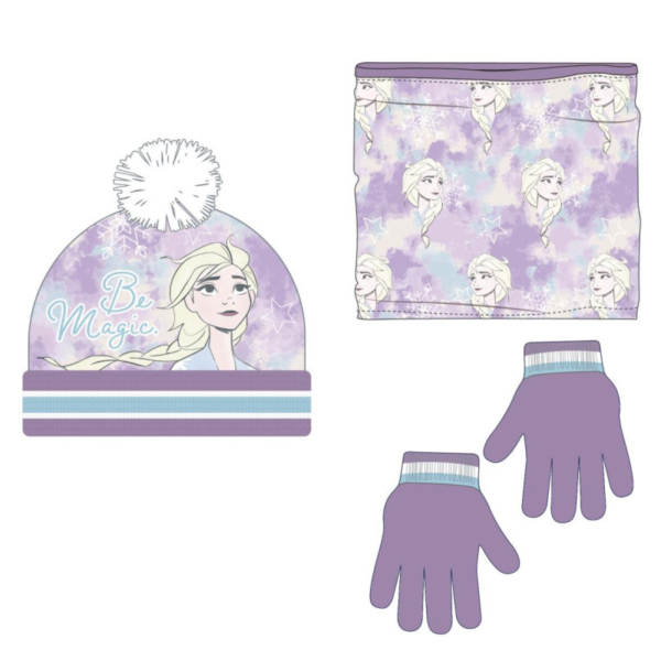 Pack Regalo Gorro, Cuello y Guantes Frozen II