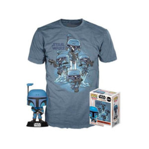 Pack Camiseta y Funko Pop Star Wars Mandalorian