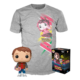 Pack Camiseta y Funko Pop Regreso al Futuro Marty Mc Fly