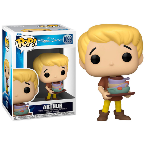 Figura Funko POP Disney Merlin el Encantador Arthur 1099