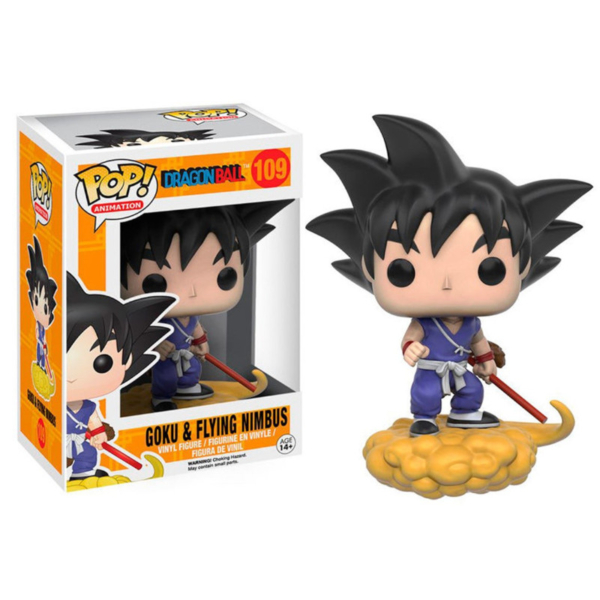 Figura Funko POP Bola de Dragon Z Goku & Nimbus 109