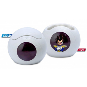 Taza Bola de Dragón Térmica Cara Vegeta