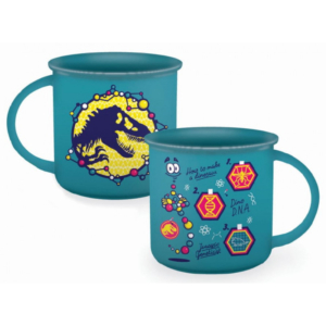 Taza Jurassic Park Sr Adn Esmaltada