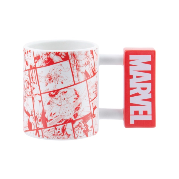 Taza 3D Marvel Logo Asa