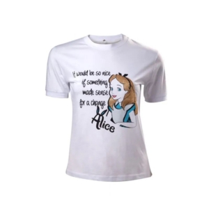 Camiseta Mujer Alicia En El Pais de Las Maravillas