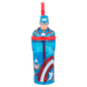 Vaso Figurita 3D con Pajita Marvel Capitan America