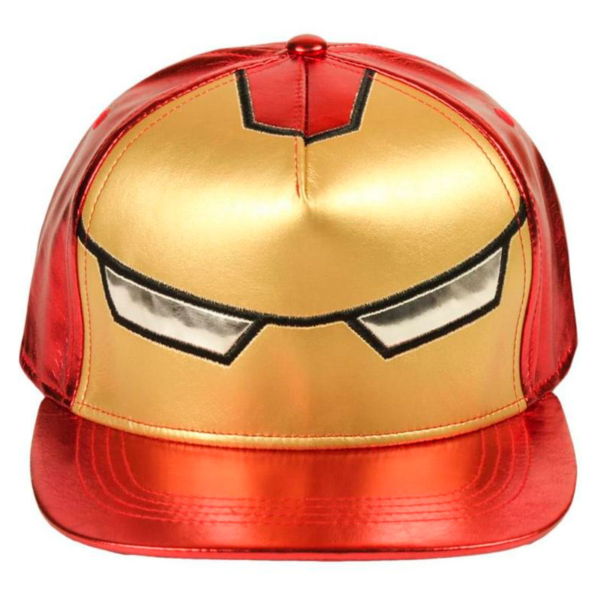 Gorra Visera Plana Marvel Iron Man Kids