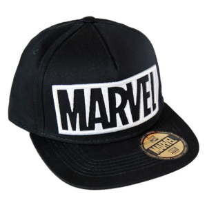 Gorra Visera Plana Marvel Emblema Marvel Bordado 3D