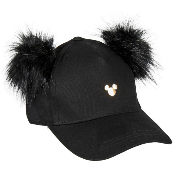 Gorra Visera Curva Disney Minnie Pompones