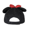 Gorra Visera Curva Disney Minnie Negra Lazo