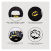 Gorra Visera Curva Warner DC Batman Logo Amarillo Kids