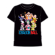 Camiseta Bola de Dragon personajes Negra