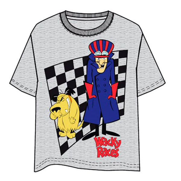 Camiseta Wacky Races Gris