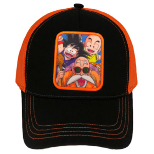 Gorra Visera Curva Bola de Dragon Rosi Goku Killin Parche