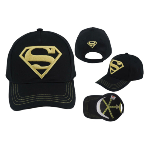 Gorra Visera Curva Warner Dc Emblema Superman 3D