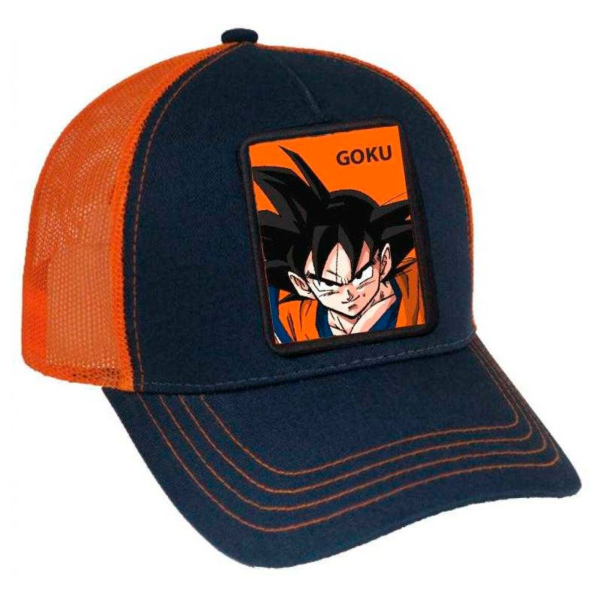 Gorra Visera Curva Bola de Dragon Goku Parche