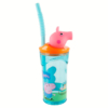 Vaso Figurita 3D con Pajita Peppa Pig