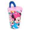 Vaso con pajita Minnie