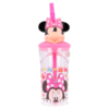 Vaso Figurita 3D con Pajita Minnie