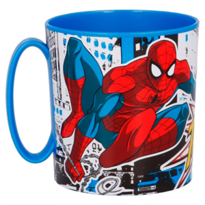 Taza Marvel Spiderman Plastico Micro