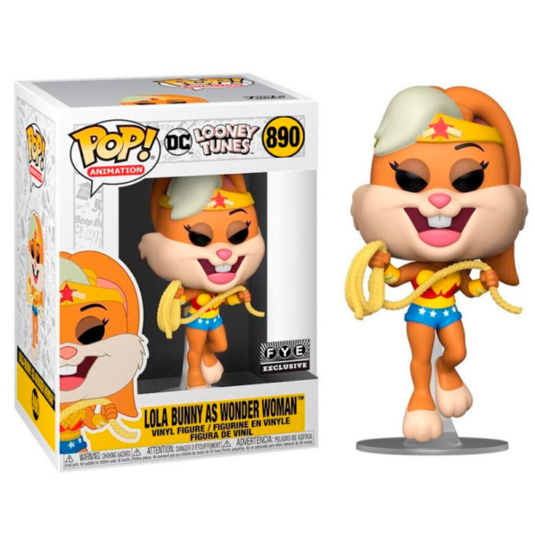 Figura Funko POP Looney Tunes Lola Bunny As Wonder Woman Exclusive 890