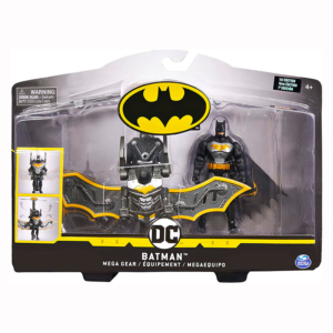 Figura Warner  DC Batman + Megaequipo