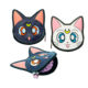 Monedero Sailor Moon 3D Luna y Artemis