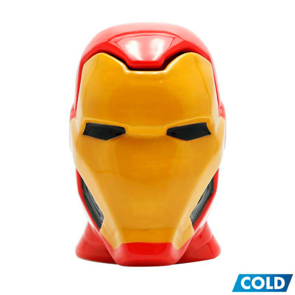 Taza 3D Marvel Iron Man