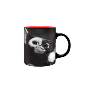 Taza Warner Gremlins Gizmo Blanca Y Negra