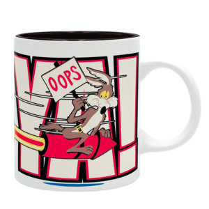 Taza Warner Looney Tunes Corre Caminos y Coyote  