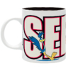 Taza Warner Looney Tunes Corre Caminos y Coyote  