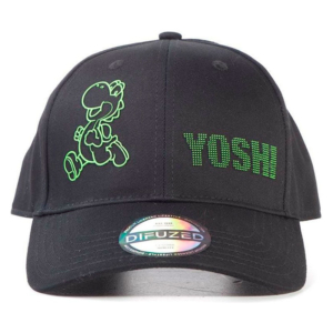 Gorra Visera Curva Super Mario Yoshi