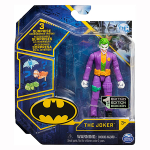 Figura Warner DC Batman The Joker 10 cm + accesorios