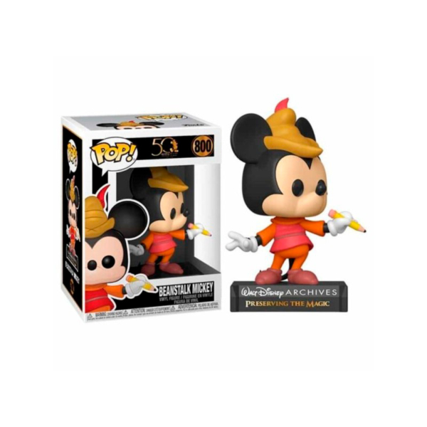 Figura Funko Pop Disney 800 Mickey Mouse Beanstalk Mickey