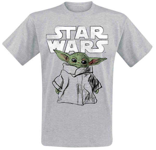 Camiseta Infantil Star Wars The Madalorian Baby Yoda