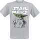 Camiseta Infantil Star Wars The Madalorian Baby Yoda