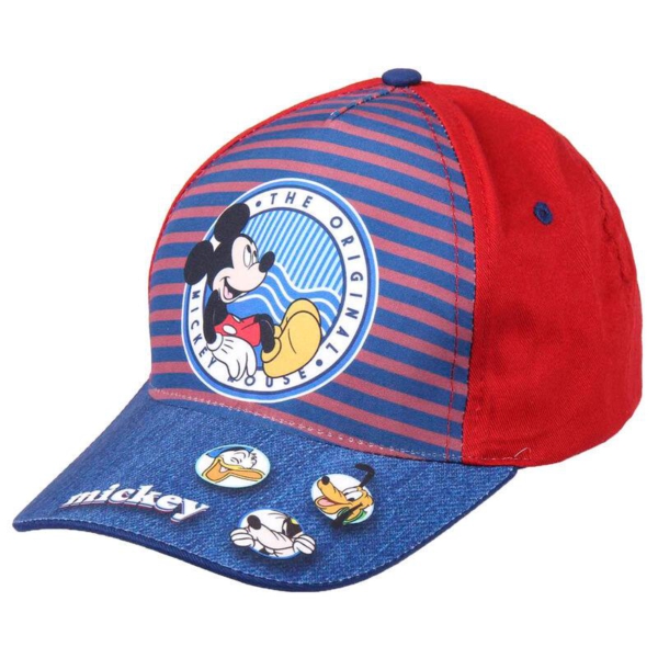 Gorra Visera Curva Infantil Mickey Mouse